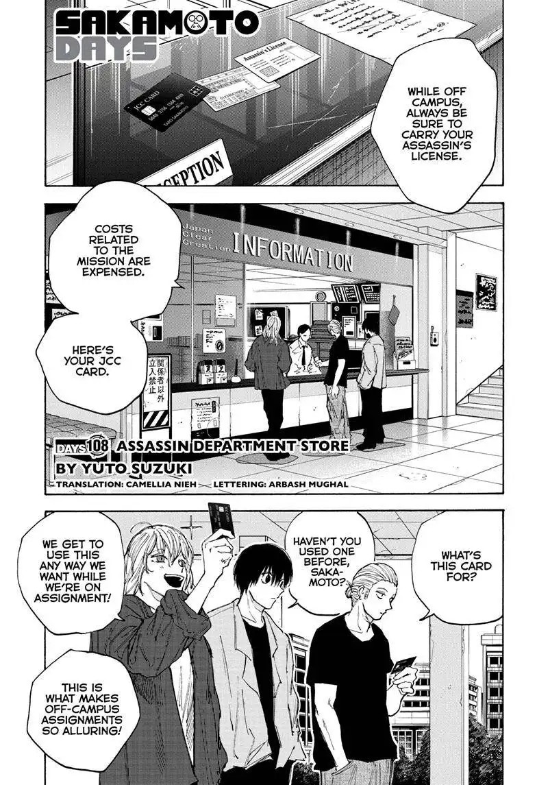 Sakamoto Days Chapter 108 1